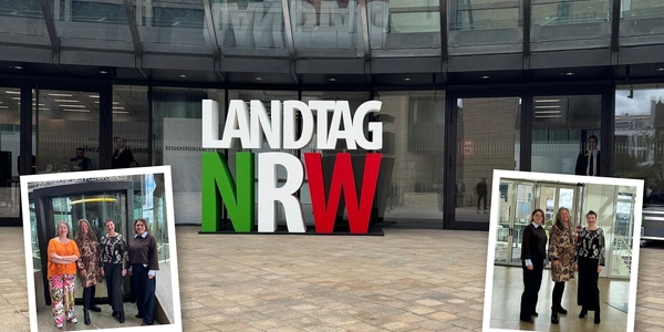 NBE NRW zu Gast im Landtag