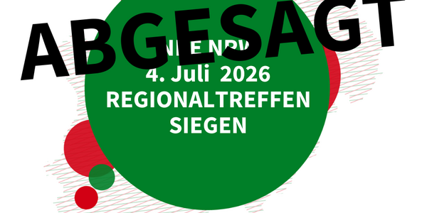 Regionaltreffen Siegen findet nicht statt