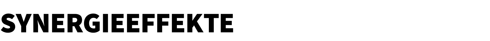 Synergieeffekte 